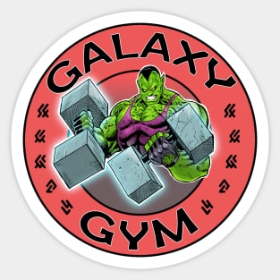 Galaxy Gym Sticker